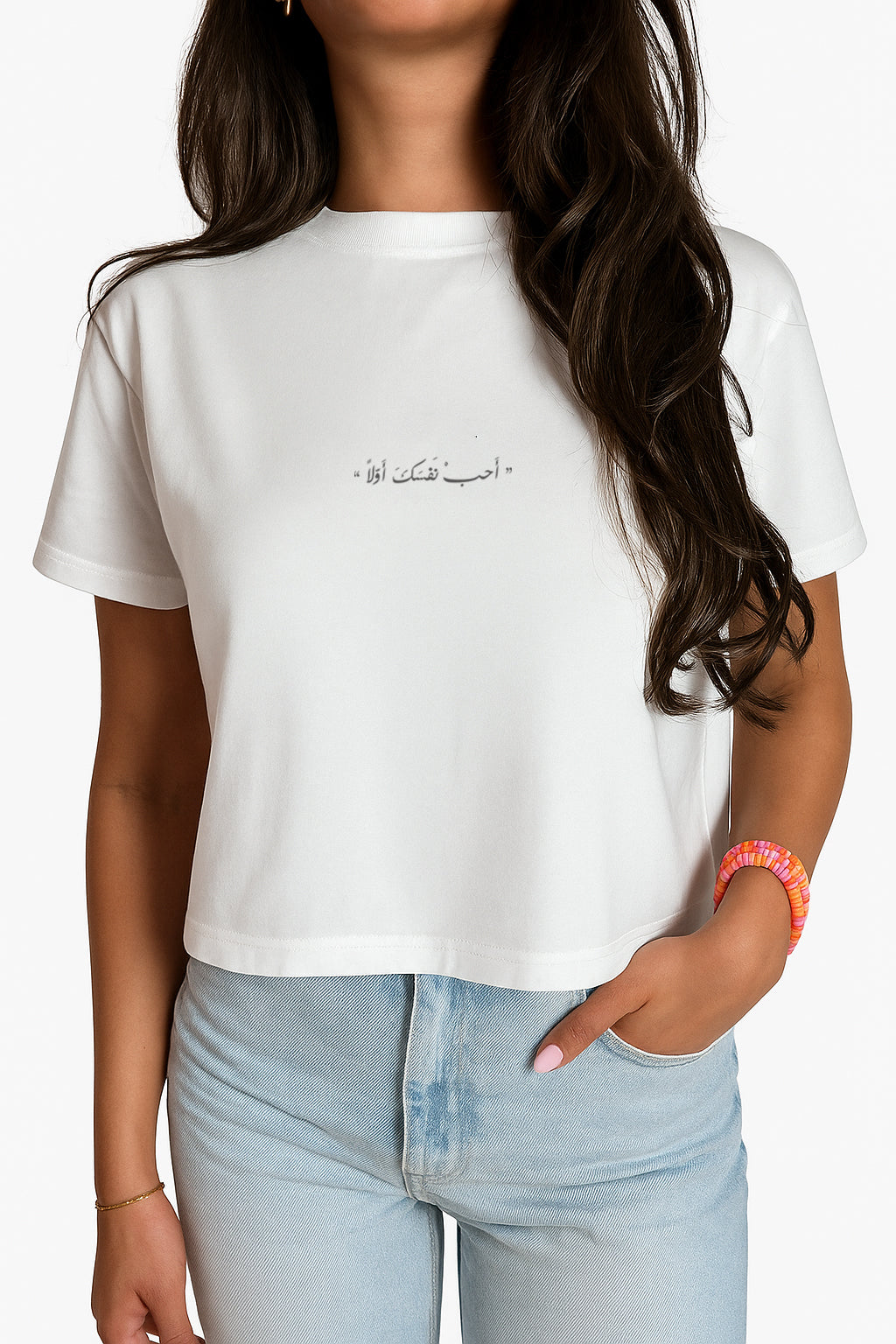 SickTee Love Yourself First Crop Tee