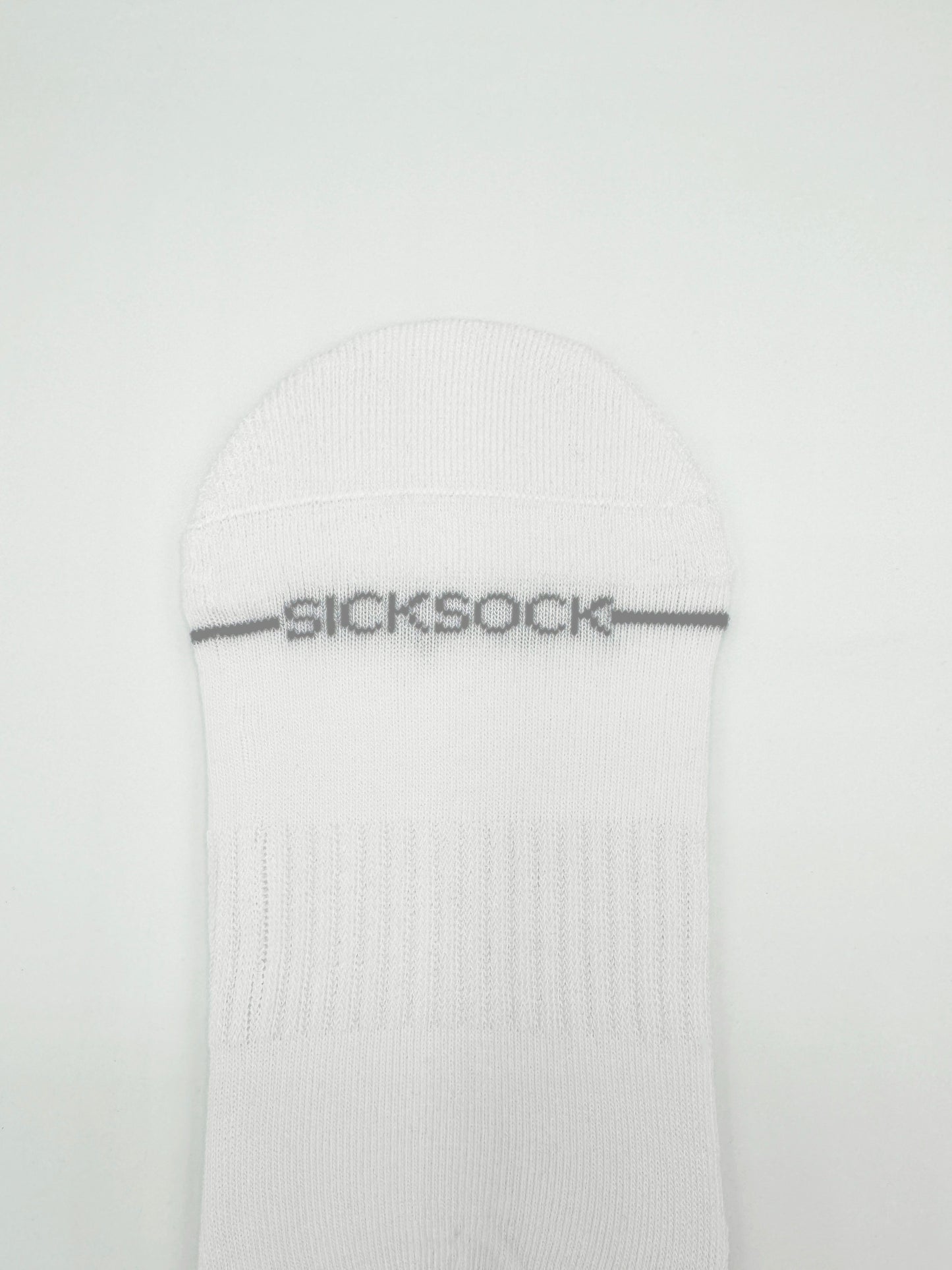 Cushioned Ankle Socks White/Grey