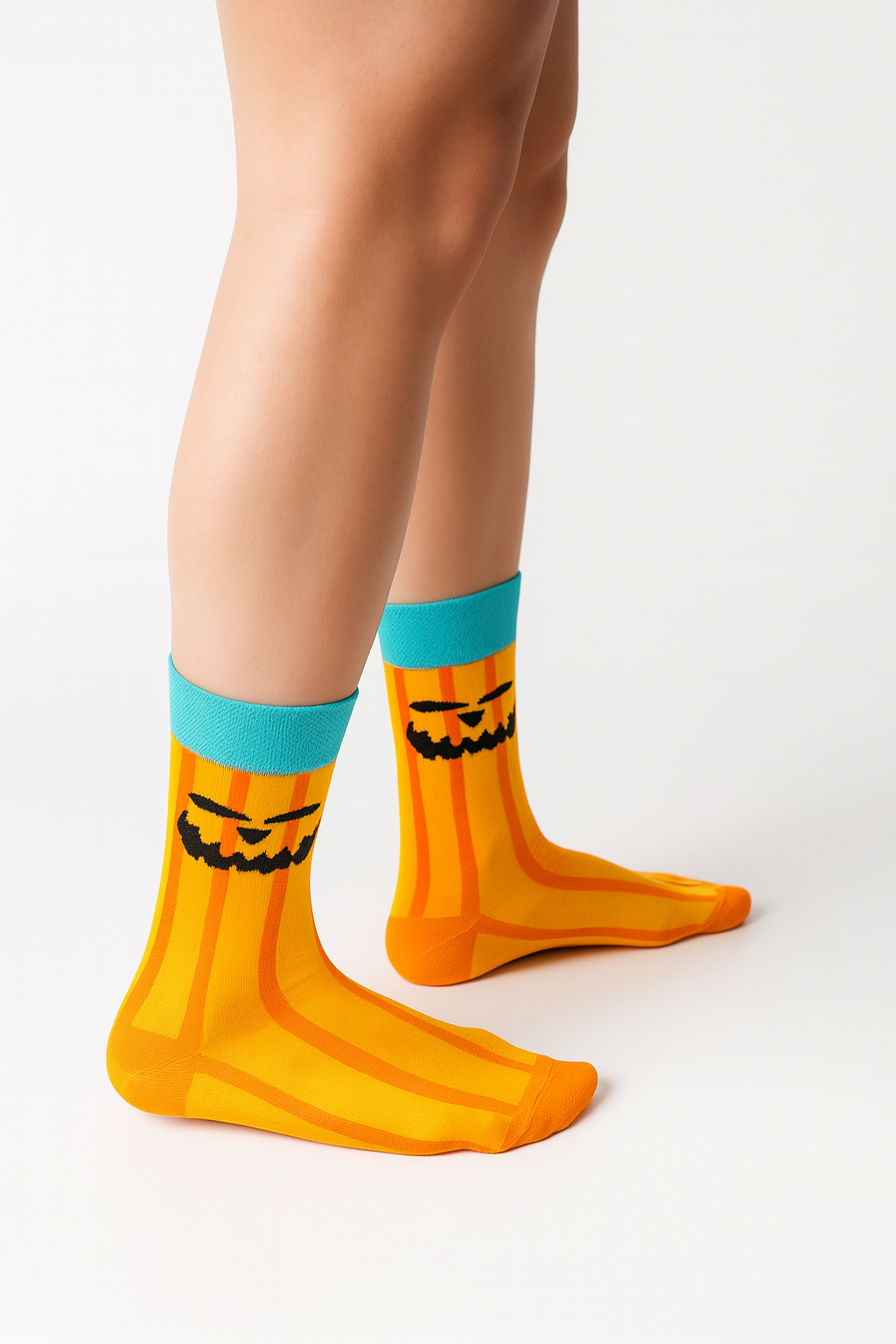 Pumpkin Halloween Socks