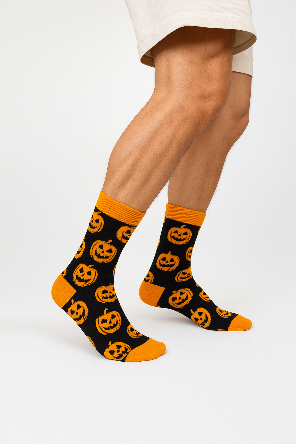 Pumpkin Halloween Socks 2
