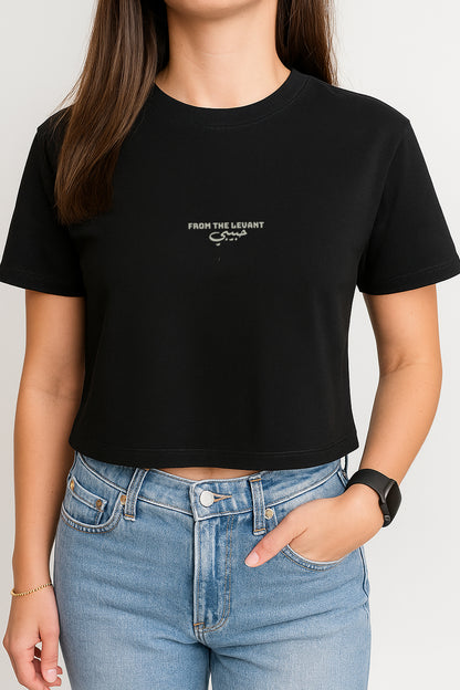 SickTee From The Levant Crop Tee
