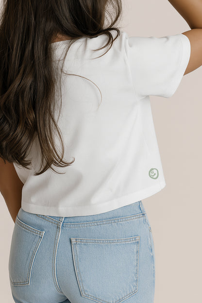 SickTee Love Yourself First Crop Tee