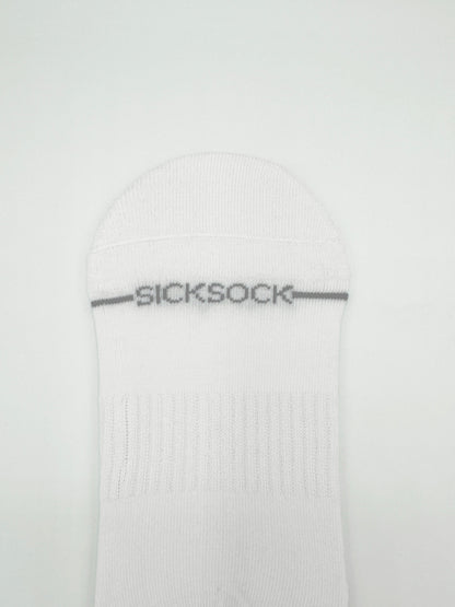 Cushioned Ankle Socks White/Grey