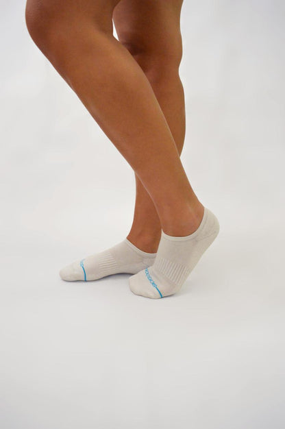 Cushioned Ankle Sock White/Blue